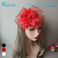 Fascinator Hat Gatsby Hat Headpiece Hair Accessories Gatsby Net Hat