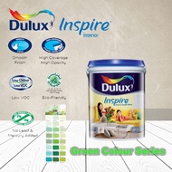 ICI Dulux Inspire Interior Smooth Sheen for Interior Wall Paint (Green Colour Series) 1 Litre / 5 Li