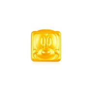 SK Jewellery Disney Sides of Mickey Baby Block 999 Pure Gold Charm Bracelet