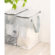 +Electronic Invoice 3COINS Transparent Storage Upright Clothes Bag