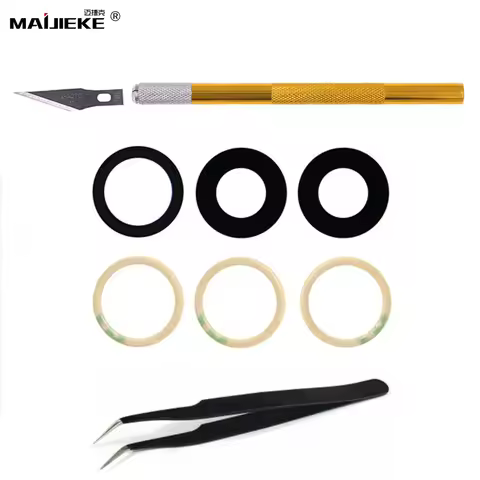 Ori Back Camera Glass Replacement for iPhone 16 15 Pro Max 14 13 12 Mini 11 Pro X Xs Max Xr 8 7 Plus