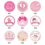 Baby Full Moon/Baby Shower Sticker宝宝弥月之喜贴纸70PCS