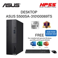 ASUS S500SA-310100069TS Desktop PC ( i3-10100, 4GB, 256GB SSD, Intel, W10, HS )
