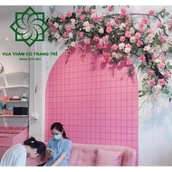 Combo No. 5_Wall-mounted vines (5 Dark pink vines + 4 light pink + 2 antique branches)