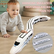 CRAFTLOVEX Train Toy Hobbies Building Toys Sound Light DIY Block