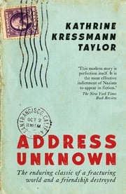 Address Unknown Kathrine Kressmann Taylor