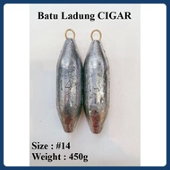 TS CIGAR Fishing Sinker / CIGAR 14 (450g)