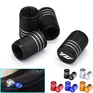 YZF LOGO Motorcycle Tire Air Valve Caps Wheel Tyre Dust Stems Cover For YAMAHA YZF R1 R6 2005 2006 2007 2008 2009 2010 2011 2012