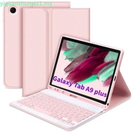 For Samsung Galaxy Tab A9 8.7 Inch Bluetooth Keyboard Case Magnetic Cover with Pencil Slot for Tab A
