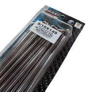 OSAKI ซี่ลวดสแตนเลส สำหรับมอเตอร์ไซค์ ของแท้แน่นอน (เลือกขนาดด้านใน) แข็งแรง ทนกว่าซี่ลวดทั่วไป สนิม