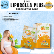 Lipo Colla Plus Slimming 8 in 1 Powdered Orange Juice Be Gorgeous 10 Sachet per Box Pangpa Buntis