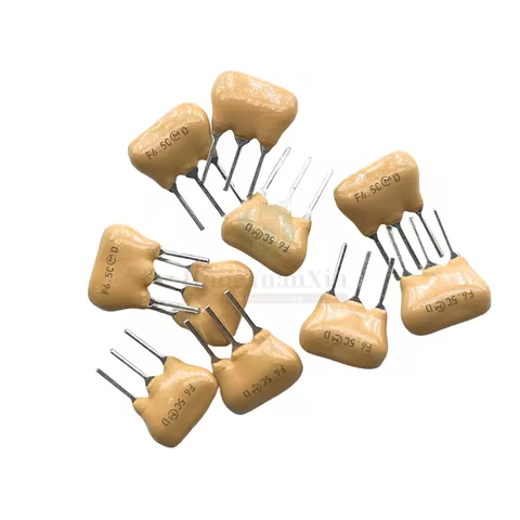 50pcs/ 6.5M original ceramic filter SFSH6.5MCB 6.500MHZ F6.5MC straight plug 3 feet