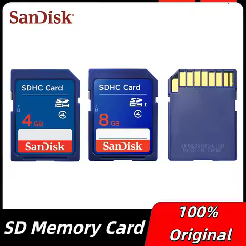 Sandisk SD Card 8GB 4GB SD SDHC Card Camera Memory Card for Canon Panasonic CCD digital 3D printer C