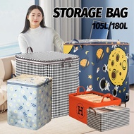 BIBBO 105L 180L Clothes Storage Bag Foldable Blanket Storage Box Large Capacity Quilt bed sheet Orga
