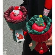 Christmas Gift Idea mini apple bouquet with toys/deco