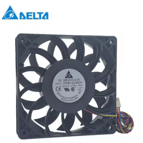 New delta FFB1224EH 24V 0.76a 12025 12cm violence frequency converter server fan