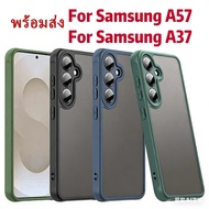 Shipped From Thailand Shockproof Case For Samsung A57 A37 A17 A07 Matte Color Button Camera Protecti