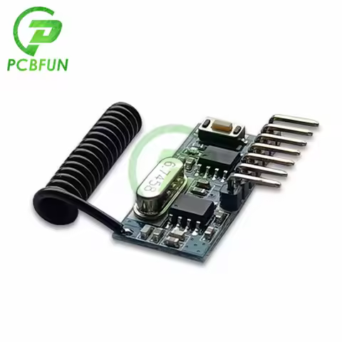 Wireless 433Mhz RF Module Receiver and Transmitter Remote Control Receiver Module