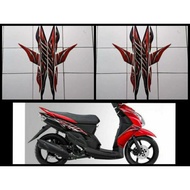 STANDARD STRIPING LIST YAMAHA MIO SOUL 2008/2009/2010 OLD MIO SOUL STRIPING/ original Mio Soul strip