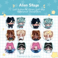 [Cyanlista] Alien Stage | ALNST Pin & Sticker | Ivan Till Hyuna Mizi Sua Wound Sticker