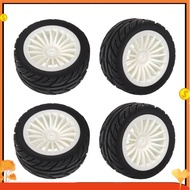4Pcs Rubber Tires Tyre Wheel for SG1603 SG1604  1603  UD1601 UD1602 UD1603 UD1604 1/16 RC Car Upgrad