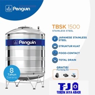 Tandon Toren Tangki Air Stainless Penguin TBSK 1500 - 1.500 Liter
