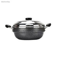 ¤☄OXFORD RIO 3 In 1 Non Stick Multi Pan Kadai Idly 10/14/16 Idli Maker Multi Steamer Pot Non Stick C