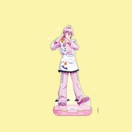 Anime Welcome to Demon School! Iruma-kun Maid Apron Ver.  Acrylic Stand Fan-made Figure Desk Decor