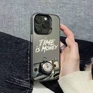1pc New 100 Dollar Bill Pattern Phone Case, Compatible With Apple 16/15/14/13/12/11 Pro Max, Apple X