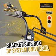 bracket box shad sh 23 breket sidebox shad sh 23 model 3p system -
