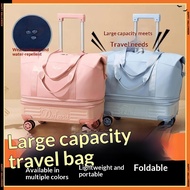 [YESOK] Hand Duffel Bag Travel Bag Travel Storage Bag Duffel Bag Large Capacity Travel Bag Trolley D