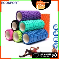 EcoSport Yoga Roller Pilates Workout / S-Type Leg Trainer Exercise Roller Foam Massage Roller Slim T