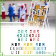 [PrettyiaedMY] Score Keeper Sports Scoreboard, Numbers 0-9, Manual Score Flip Cards, Score Flip Numb
