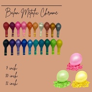 7 INCH METALLIC BALLOONS METALLIC BALLOONS LATEX BALLOONS CHROME BALLOONS COLORFUL BALLOONS