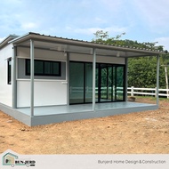 บ้านน็อคดาวน์ บ้านสำเร็จรูป ตู้สำนักงานสำเร็จรูป ตู้คอนเทนเนอร์