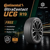 Continental UltraContact UC6 SUV R19 255/55 225/55 255/50 235/50 235/55 SSR 225/45 (with installati
