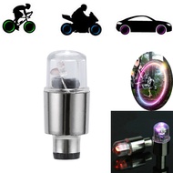 Ranpo Car Bike Wheel Tire Tyre Valve Dust Cap Spoke Flash Lights Car Valve Stems &amp; Caps Accessories