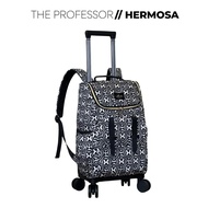 [ THE PROFESSOR - HERMOSA motif ] 17 20 INCH KOREAN AIRPLANE CABIN LUGGAGE TROLLEY BACKPACK WATERPRO