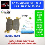 Má phanh Bố thắng đĩa sau ELIG Mã H008 Lắp cho dòng xe SH 125 - 150 - 300 Cam kết sản phẩm đúng hàng