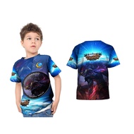 Dstore Mobile Legends HANZO Kids T-Shirt - AKAMA NINJA 3D FullPrint