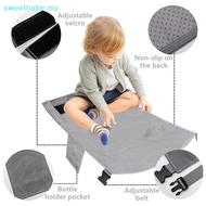 Ptr- Kids Travel Airplane Bed Baby Pedals Bed Portable Travel Foot Rest Hammock Kids Bed Airpla