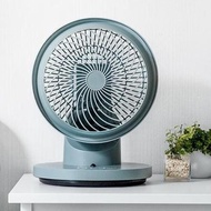 360度迴轉座檯循環風扇 灰綠色