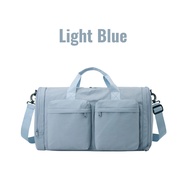 Foldable Travel Duffel Bag Sport Gym Bag Large Capacity Carry On Luggage Hand Carry Beg Balik Kampun