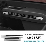 AIRSPEED Carbon Fiber For MINI Countryman U25 2024 Door Decorative Strip Sticker Interior Accessorie