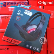 Official Zee-cool A2 Stereo Gaming Headset Virtual Surround Bass Gaming Earphone Headphone with Mic for PC Gamer