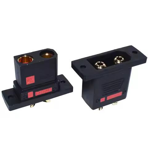 2PCS QS8P-L QS8P-U Large Current Anti Spark Plug Lithium Battery Power Connection Adapter for RC Dro