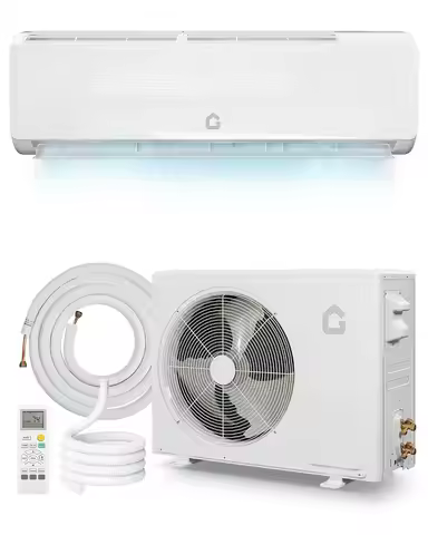 12000 BTU Mini Split Air Conditioner,19 SEER2 Ductless Inverter AC w/ 115V, Cool Up to 750 Sq. Ft wi