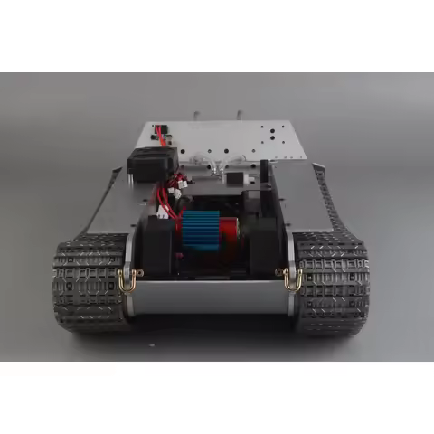 Full Metal RC Tank Chassis 1:16 King Tiger for DIY Heng Long Radio Control Tanks with Steel Gearbox 