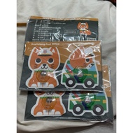 Chunghwa Post Orange Cat Hook Set-One Set Two Pieces