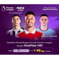 Paket Liga Inggris Nex Parabola Paket 2701 Nex Parabola TERJAMIN